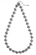 【予約商品】glamb (グラム) Orb Knot Necklace / オーブノットネックレス Silver