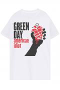 GREEN DAY バンドTシャツ ユニセックス : AMERICAN IDIOT