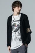 【予約商品】glamb (グラム) Armband Cardigan / アームバンドカーディガン Black