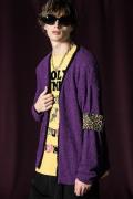 【予約商品】glamb (グラム) Armband Cardigan / アームバンドカーディガン Purple