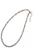 【予約商品】glamb (グラム) Stone Pearl Necklace / ストーンパールネックレス Multi