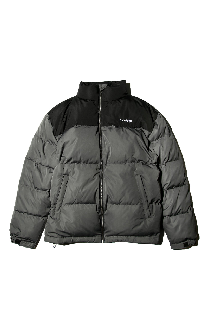 Subciety (サブサエティ) DOWN JKT BLACK / ロックファッション Subciety (サブサエティ) DOWN JKT BLACK / ロックファッション