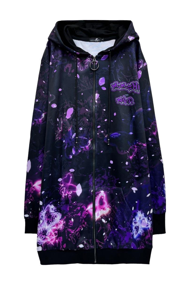 MOMOCHI×NieR×GEKIROCK CLOTHING コラボ・パーカー / ロック