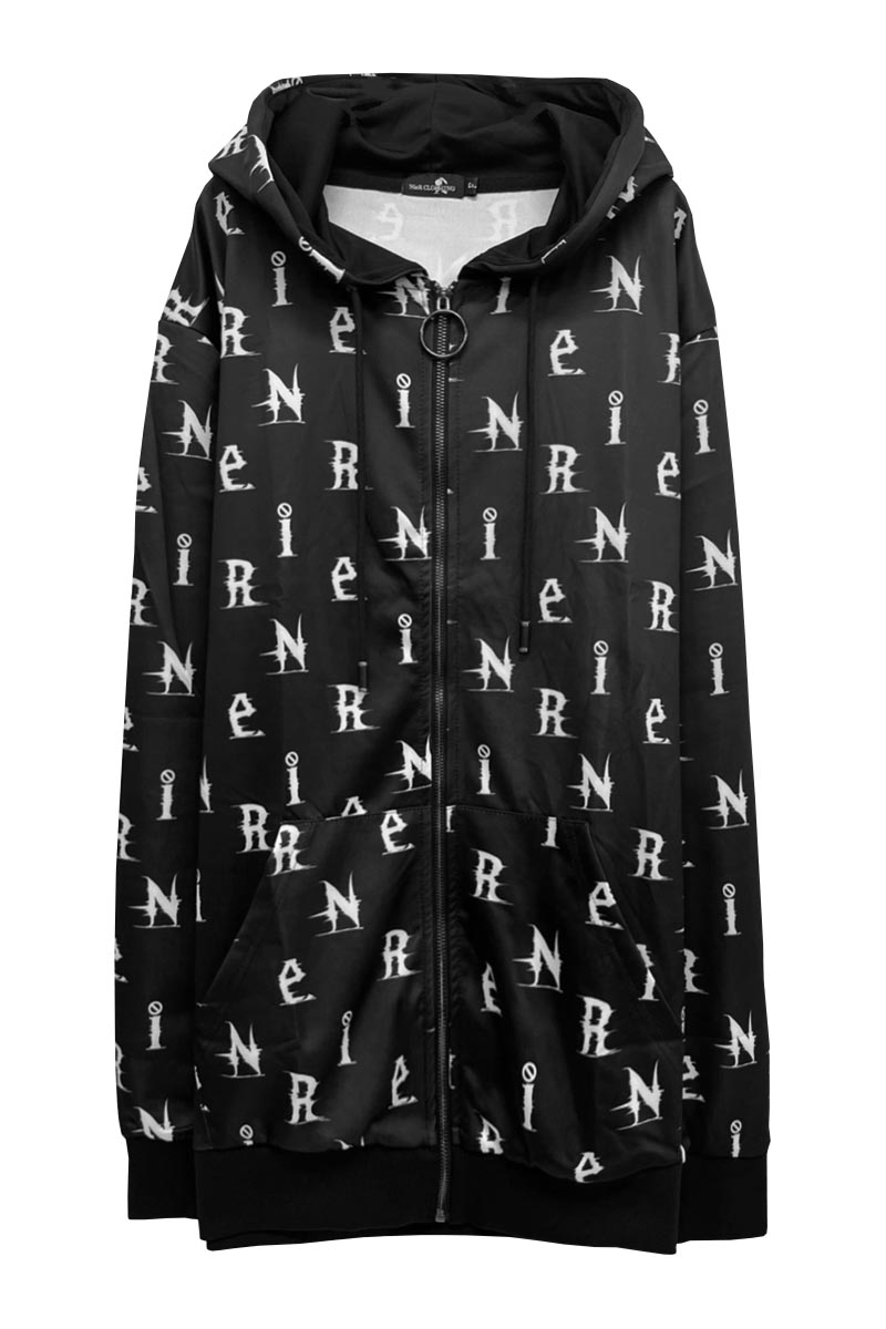 NieR (ニーア) TYPOGRAPHY ZIP PARKA