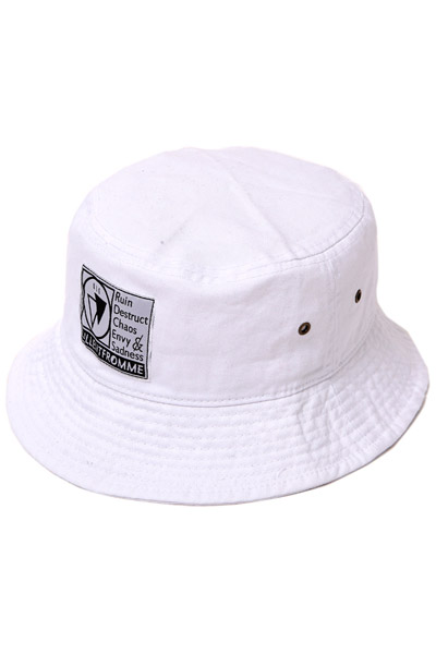 SILLENT FROM ME NORM -Bucket Hat- WHITE
