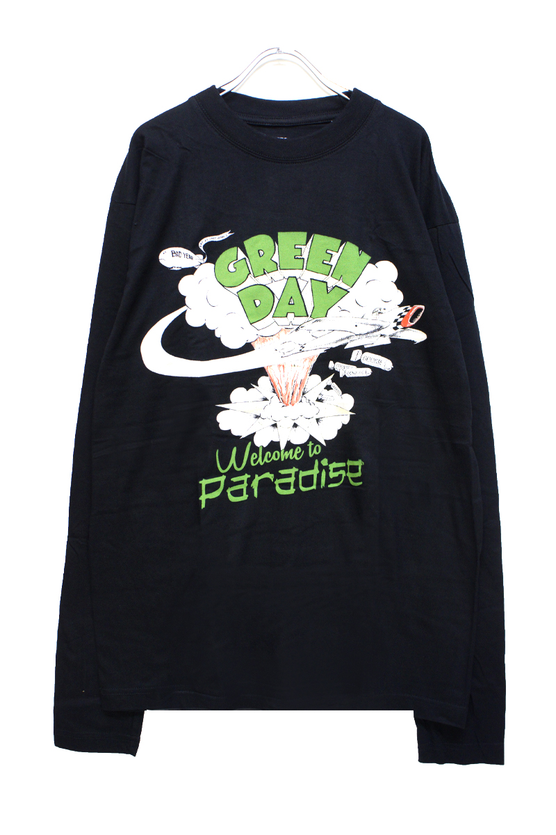 GREEN DAY Unisex Long Sleeved Tee: Welcome to Paradise