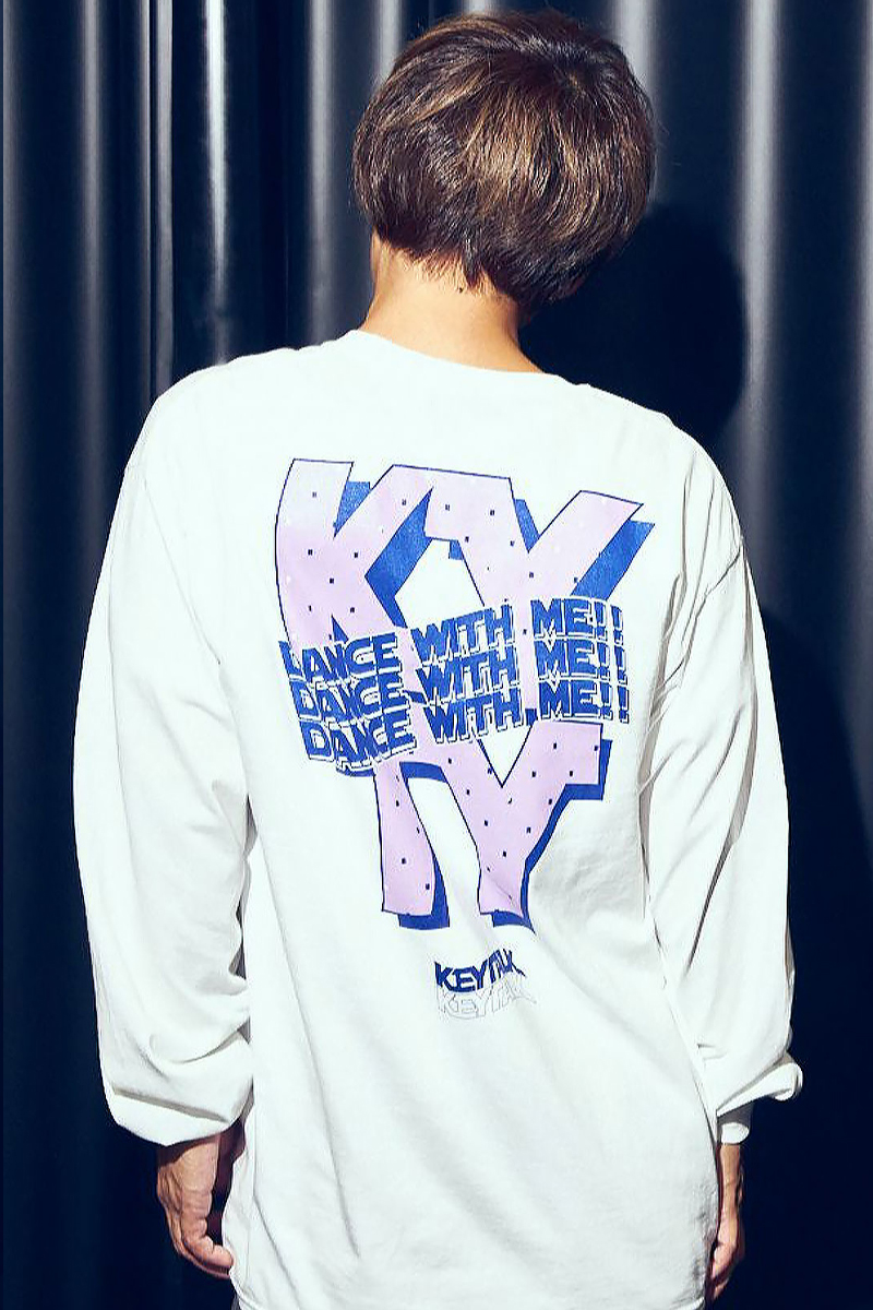 KEYTALK×GEKIROCK CLOTHING 限定コラボ・ロンT WHITE / ロック KEYTALK×GEKIROCK CLOTHING 限定コラボ・ロンT WHITE / ロック