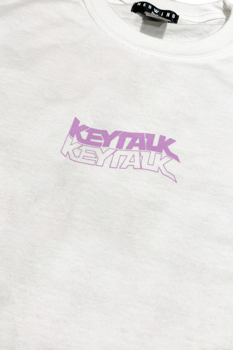 KEYTALK×GEKIROCK CLOTHING 限定コラボ・ロンT WHITE / ロック KEYTALK×GEKIROCK CLOTHING 限定コラボ・ロンT WHITE / ロック