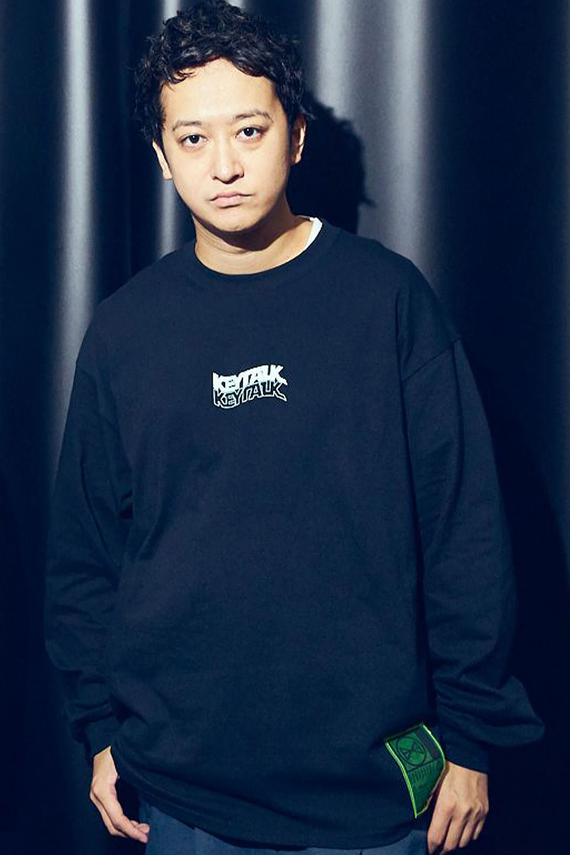 KEYTALK×GEKIROCK CLOTHING 限定コラボ・ロンT BLACK