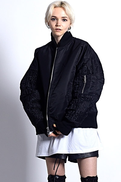 PARADOX - EMBROIDERY MA-1(BLACK)