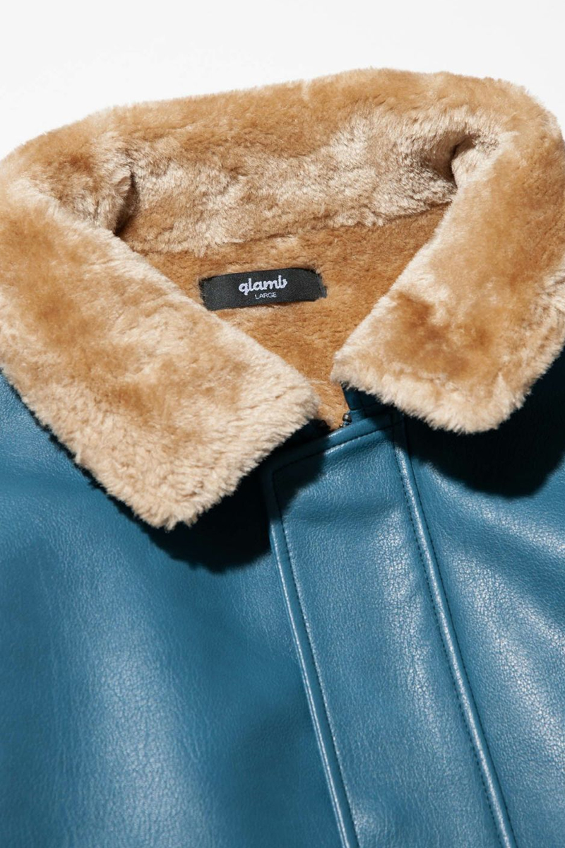 glamb (グラム) Synth Mouton Biker JKT / シンセムートン glamb (グラム) Synth Mouton Biker JKT / シンセムートン