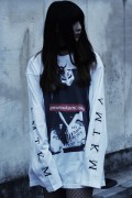 アマツカミ 狐繰/Ouija Long T-shirts White