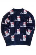 【予約商品】NOTBADCAT (ノットバッドキャット) ニャルボロ Knit Sweater