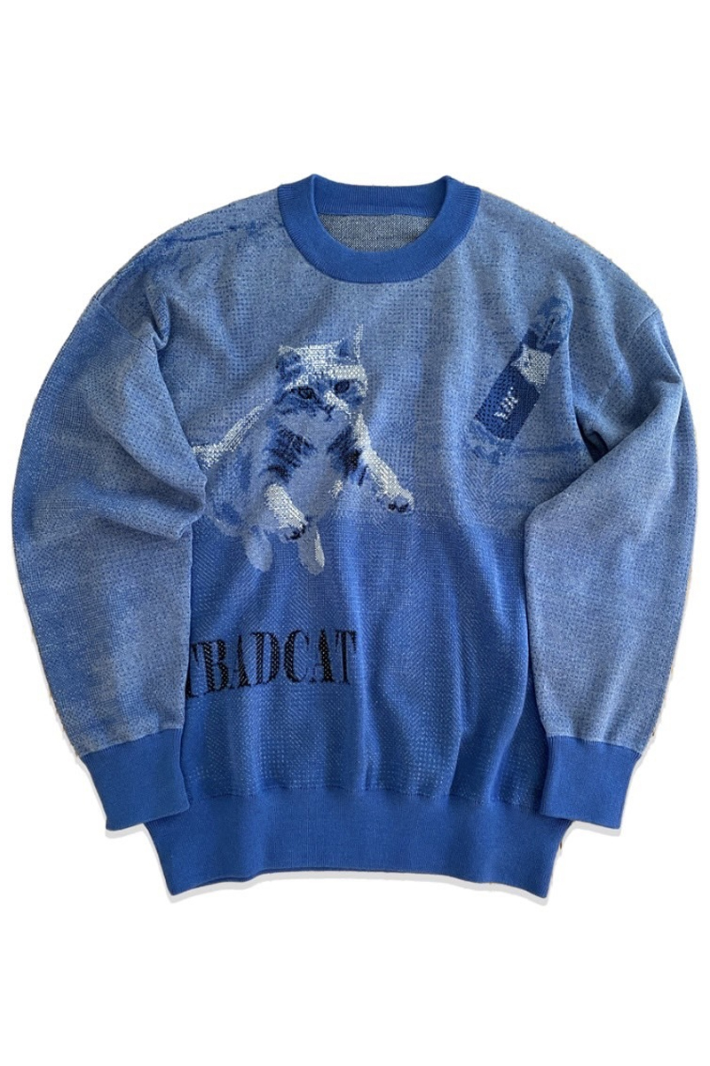 【予約商品】NOTBADCAT (ノットバッドキャット) ニルバーニャ ニット