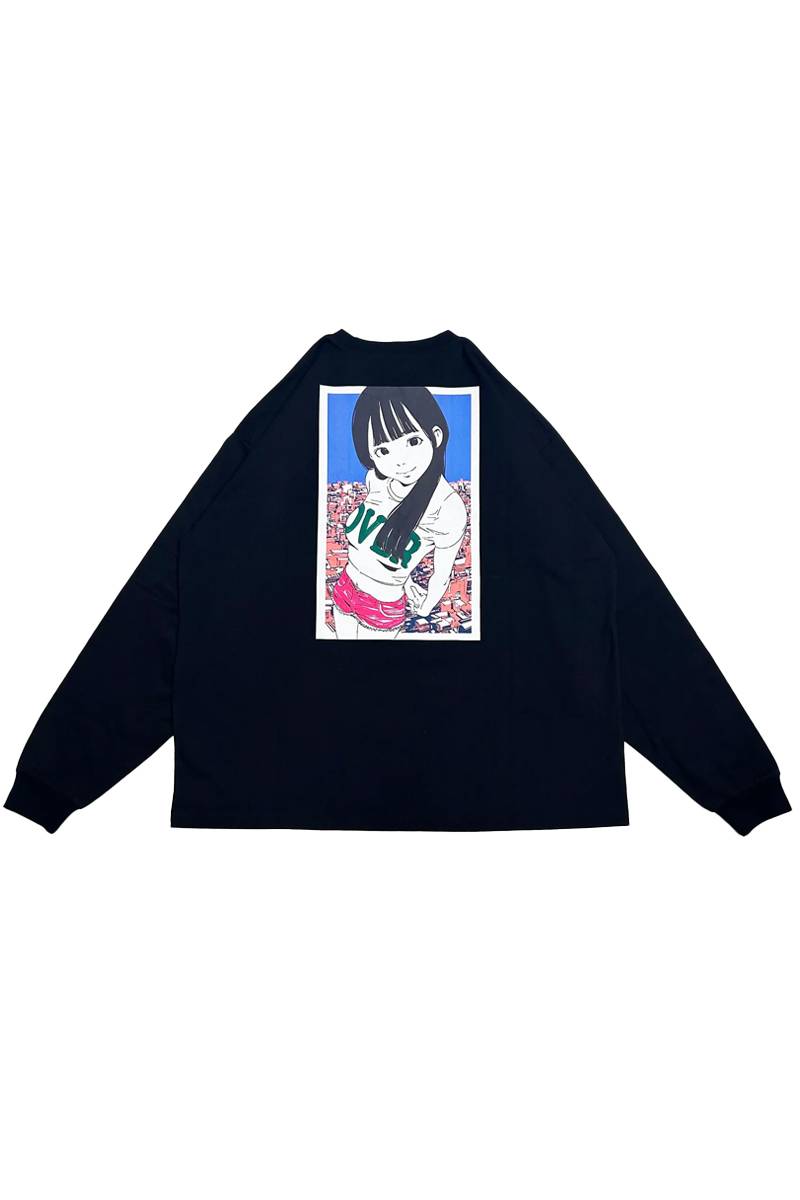 over print (オーバープリント) Innocence LS Tee - Black
