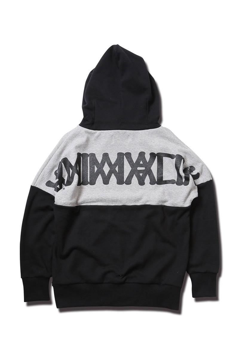 ANIMALIA AN19W-SW02 P/O HOODIE - CONVERT BLACK