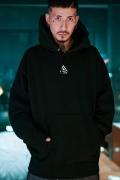 Subcietyx攻殻機動隊 CONNECT PULLOVER PARKA BLACK