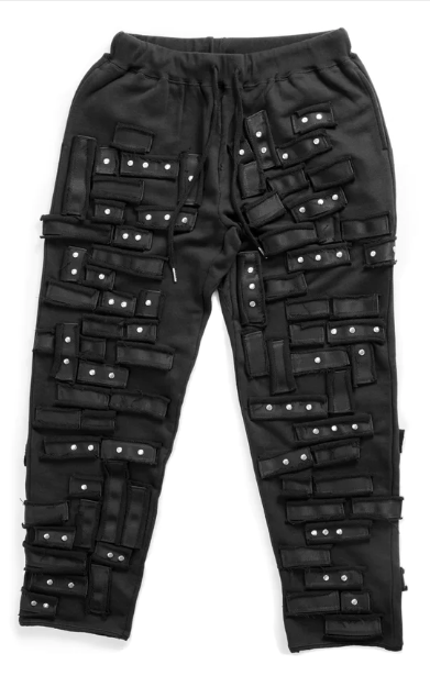 【予約商品】BLXCK Tokyo(ブラックトーキョー) Strap Belt Sweatpants