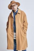 MUSIC SAVED MY LIFE (MSML) WOOL MAX COAT CAMEL