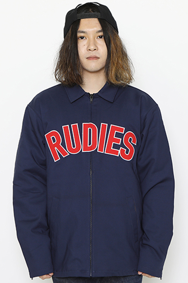 最安値 RUDIE'S (ルーディーズ) ロック / NAVY JACKET COACH PHAT スケートボード