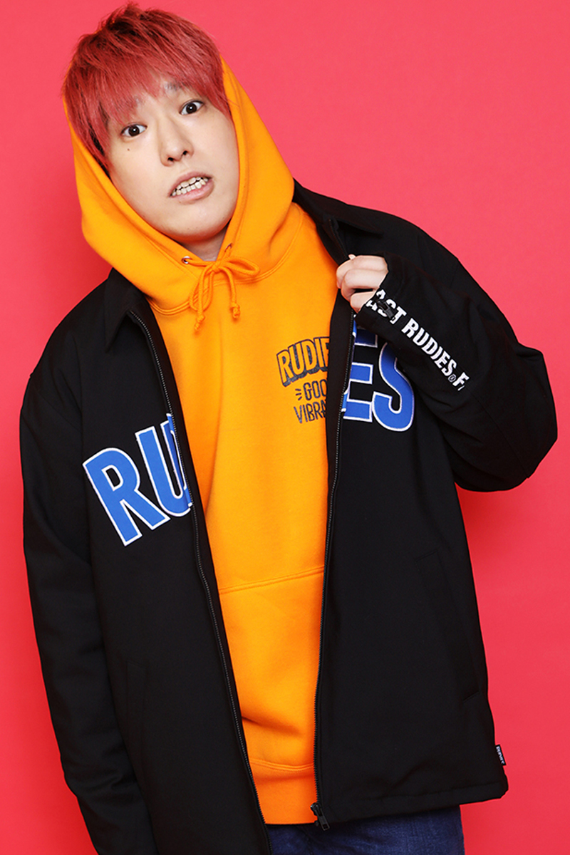 RUDIE'S (ルーディーズ) PHAT COACH JACKET BLACK