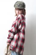 ANIMALIA AN20A-SH01 “OUTSIDER SHIRTS” RED CHECK