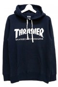 THRASHER TH8501FT MAG FRENCH TERRY HOODIE NAVY