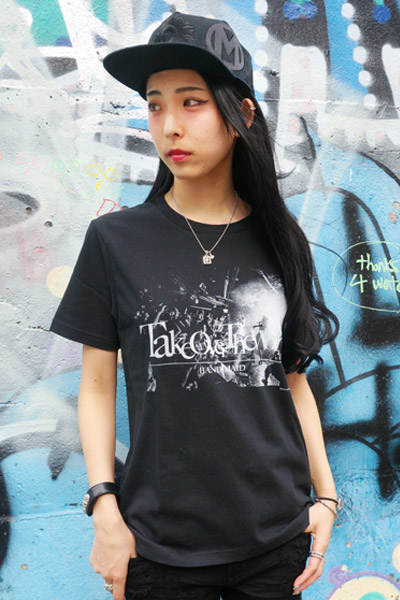 【未開封】BAND-MAID ロゴTシャツ 黒✕シルバー　XL