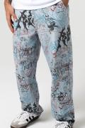 RIPNDIP (リップンディップ) Marker Wide Fit Pants - Light Wash Denim