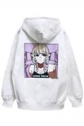 SCENE TOKYO (シーントウキョウ) NFT girl hoodie WHITE
