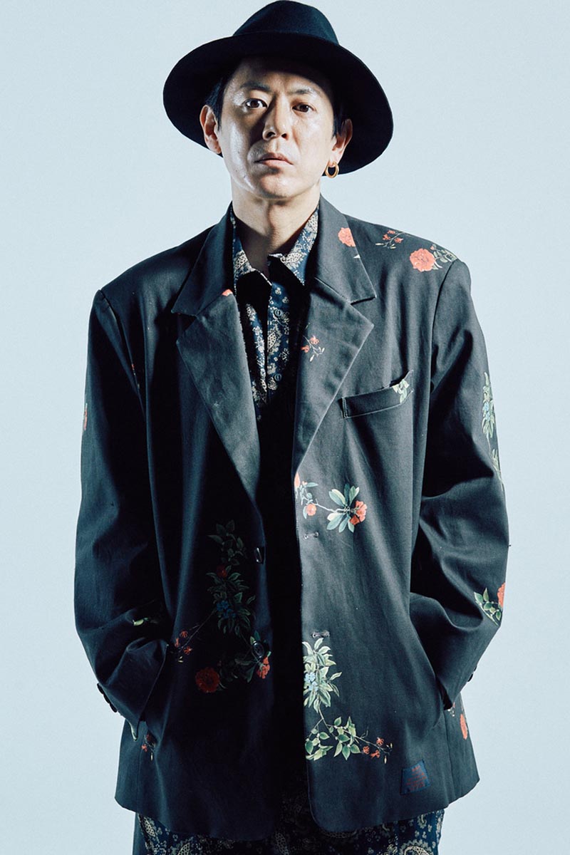 Zephyren(ゼファレン) WIDE TAILORD JACKET FLOWER