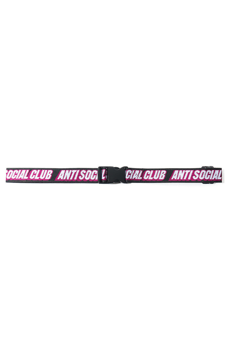 Anti Social Social Club SAFE AND SOUND BLACK (LUGGAUGE STRAP)