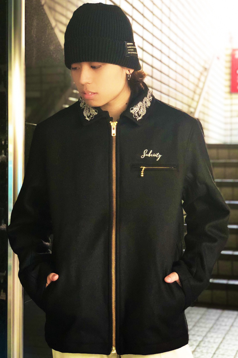 Subciety (サブサエティ) SPORT JACKET BLACK