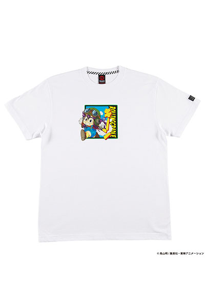 ロックファッション バンドグッズのgekirock Clothing Rolling Cradle Rcxdr スランプ アラレちゃん T Shirt White ロックファッション バンドグッズのgekirock Clothing Rolling Cradle Rcxdr スランプ アラレちゃん T Shirt White