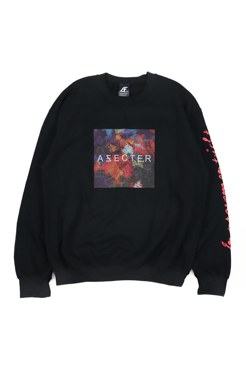 AFFECTER (アフェクター) OIL CREWNECK BLACK
