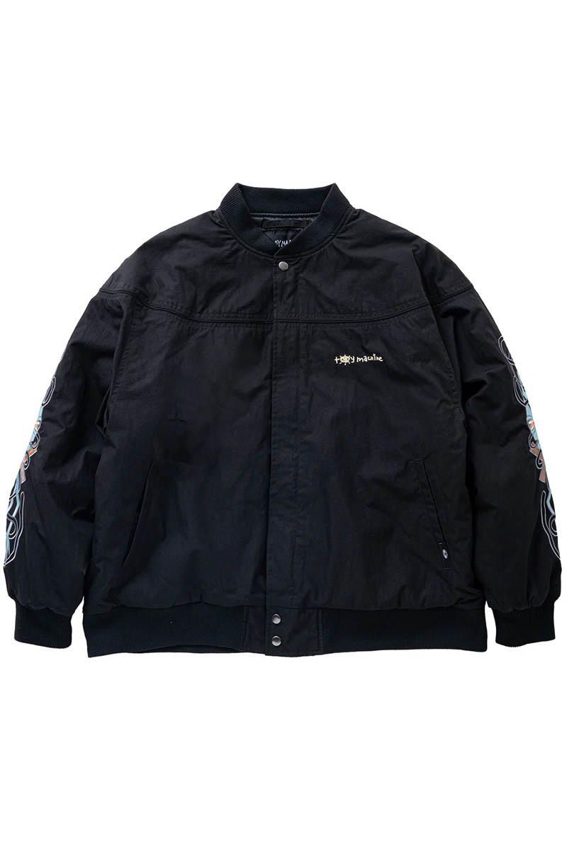 TOY MACHINE (トイマシーン) CROSS SECT DERBY JACKET - Black
