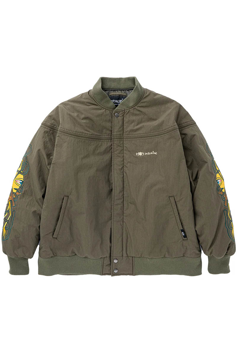 TOY MACHINE (トイマシーン) CROSS SECT DERBY JACKET - Olive