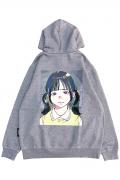 【お問い合わせ商品】over print(オーバープリント) POP ART Hoodie Ver:18(改) - Gray