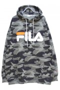 FILA FM9511 WOODLAND PULLOVER HOODIE BLACK