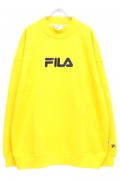 FILA FM9509 MOCK NECK PULLOVER YELLOW