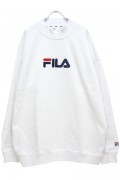 FILA FM9509 MOCK NECK PULLOVER WHITE