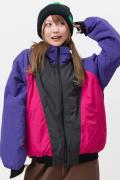 MAGICAL MOSH MISFITS マジカル・モッシュ・ミスフィッツ) NYLON FLEECE JKT - Purple x Pink