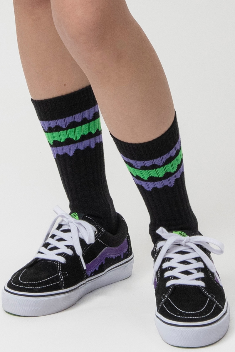 MAGICAL MOSH MISFITS (マジカル・モッシュ・ミスフィッツ) どろどろ MxMxM SOX - Black x Doku