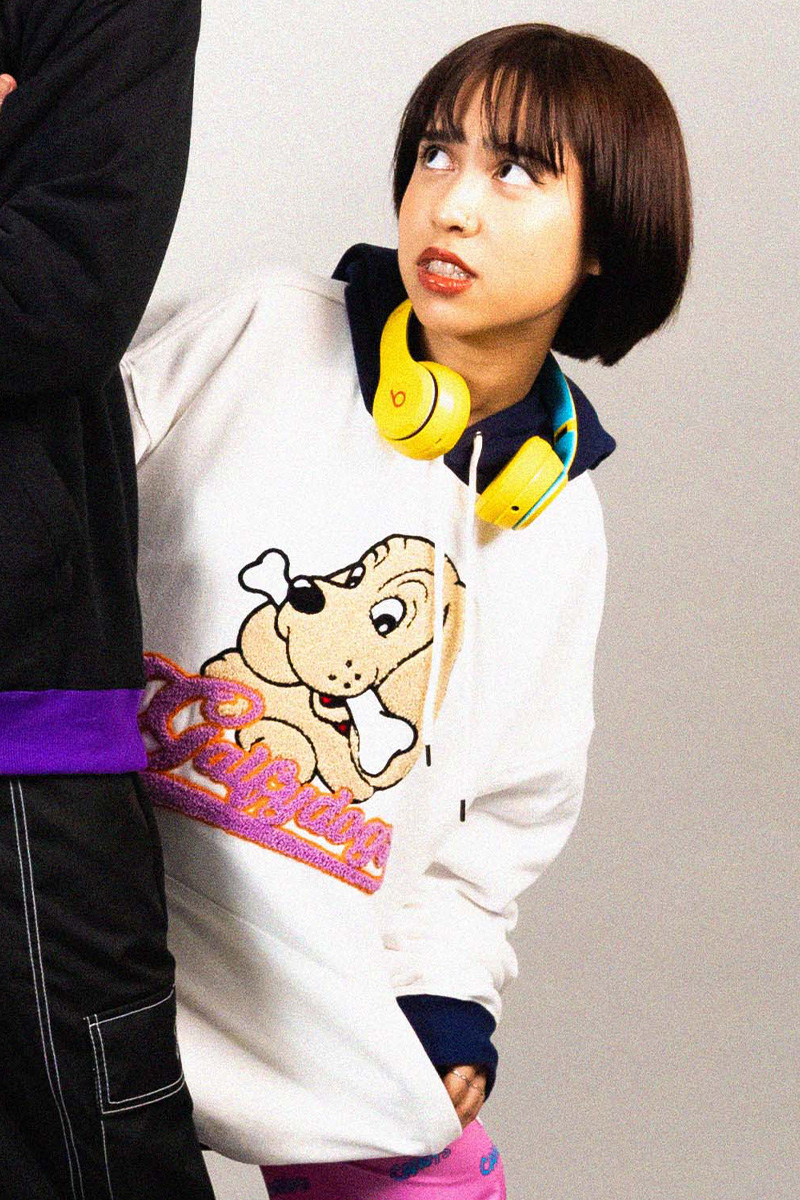 GALFY チーム GALFY パーカー WHITE