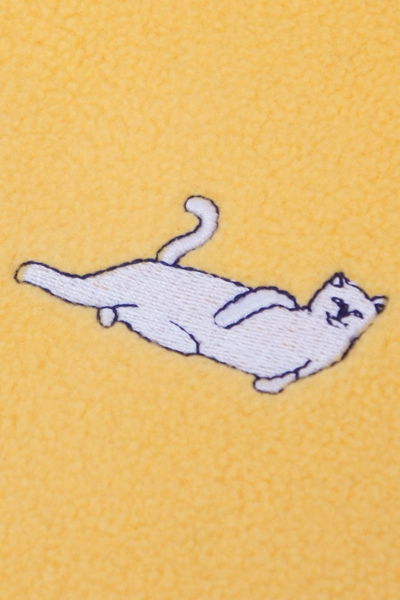 ロックファッション バンドグッズのgekirock Clothing Ripndip Castanza 3 4 Zip Up Yellow Charcoal ロックファッション バンドグッズのgekirock Clothing Ripndip Castanza 3 4 Zip Up Yellow Charcoal