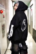 【限定アイテム】Maison book girl Zip Hoodie Black