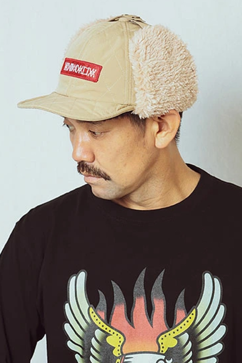 ANIMALIA (アニマリア) FLIGHT CAP BEIGE