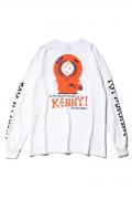 TOY MACHINE (トイマシーン) TM × SOUTHPARK COLLABO KENNY LONG TEE - WHITE