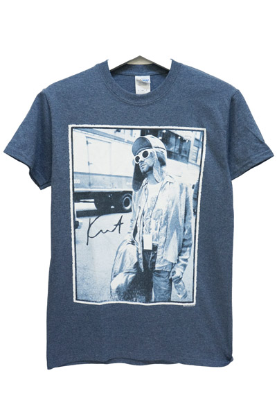 NIRVANA KURT COBAIN BUS PHOTO TEE