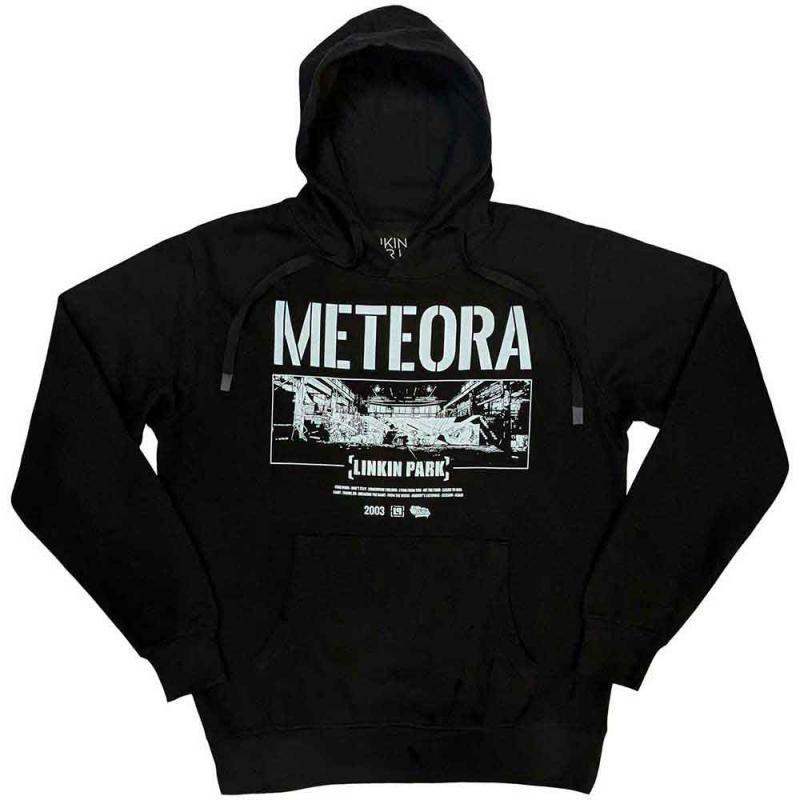 LINKIN PARK UNISEX PULLOVER HOODIE: METEORA WALL ART LINKIN PARK UNISEX PULLOVER HOODIE: METEORA WALL ART